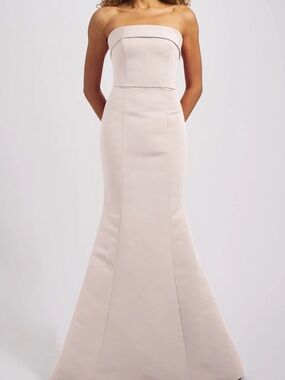 amsale sonia dress ice blue Amsale Sonia Dress in Ice